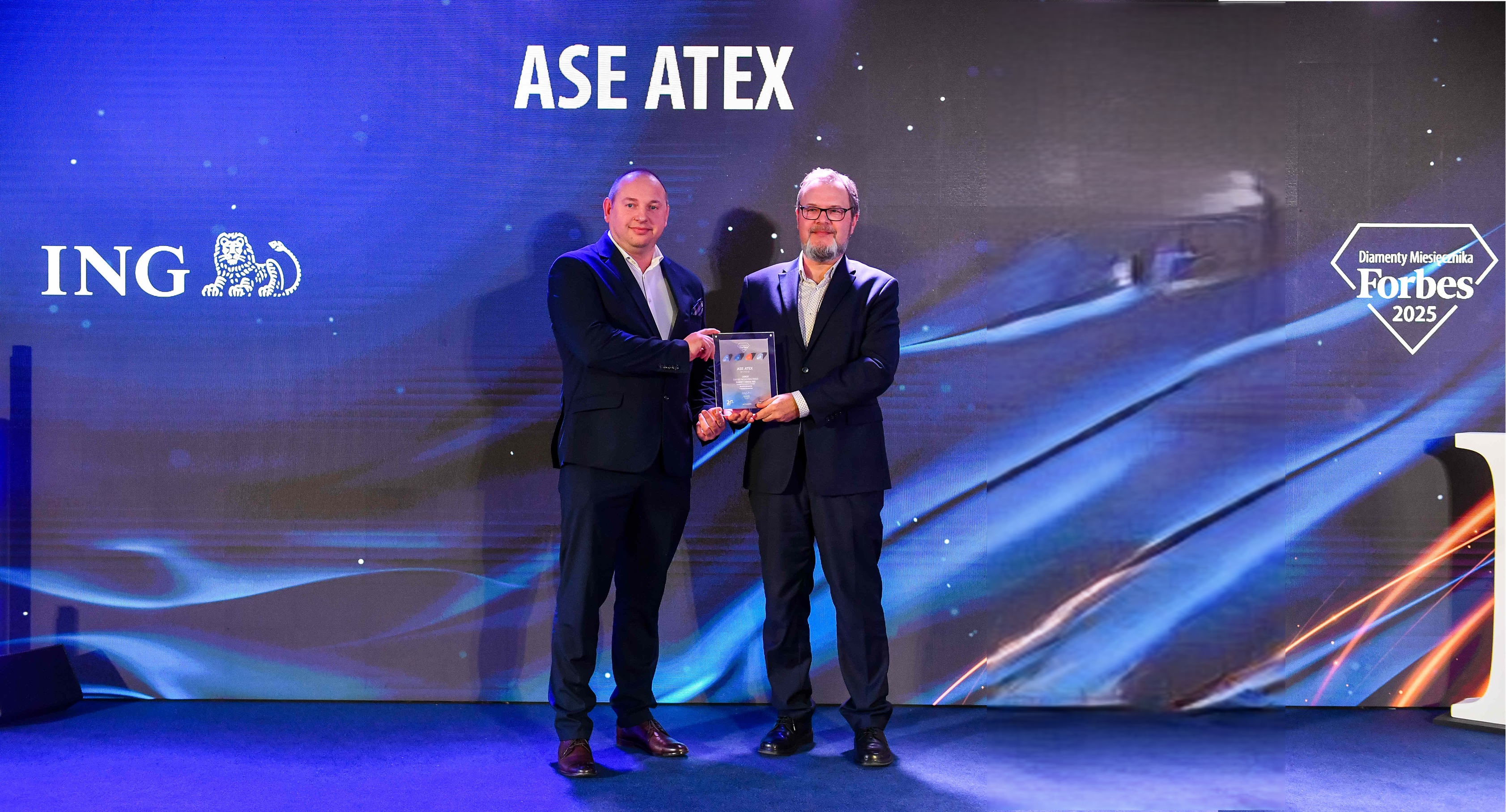ASE ATEX otrzymał Diament Forbes 2025