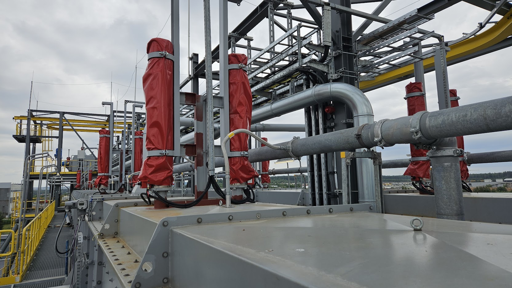 Kompleksowy system tłumienia wybuchu