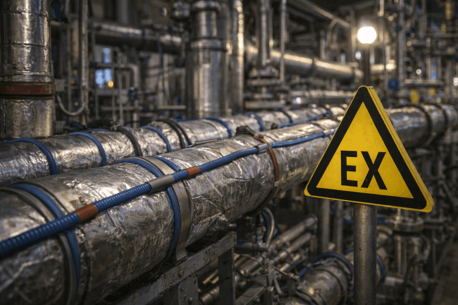 Kluczowe zastosowania systemów grzewczych w branży petrochemicznej: Utrzymanie temperatury procesowej i ochrona przed zamarzaniem w środowisku Ex